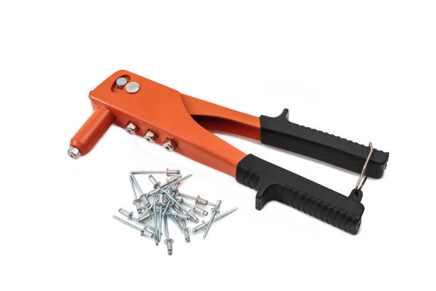 Rivet Gun – Hand Pop Riveter for Blind Rivets, Durable Heavy Duty Tool for Sheet Metal, HVAC, Automotive Repairs and DIY Projects, Compatible with Multiple Rivet Sizes